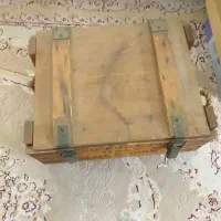 جعبه چوبی مهمات|صنایع دستی و سایر لوازم تزئینی|تهران, شهر زیبا|دیوار