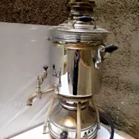 چرخ گوشت صنعتی با سماور ۱۵ لیتری