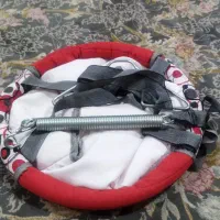 تاب آویز فنر دار کودک .نو داخل کاور