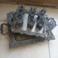 2عددسینی و12عددلیوان درحدنو