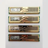 4 رم 1 گیگ - DDR2 OCZ - با هیتسینک باس 800