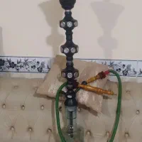 قلیون فلزی یک متری شیک و زیبا