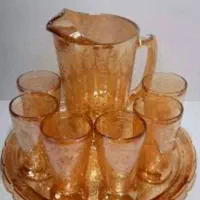پارچ و لیوان زنگاری آمریکایی|ظروف سرو و پذیرایی|شیراز, سعدیه جنوبی|دیوار