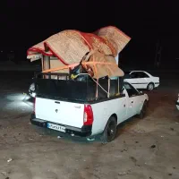وانت بار با پژو وانت خاش زاهدان بیرون شهری