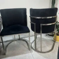 صندلی پایه استیل