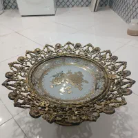ظرف میوه پایه دار طرح برنز ( جنس آلیاژ)|ظروف سرو و پذیرایی|سنندج, |دیوار