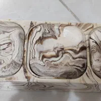 ظرف سنگی سه تکه