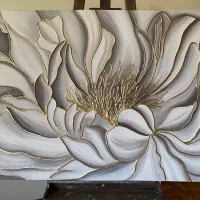 تابلو نقاشی دکوراتیو برجسته