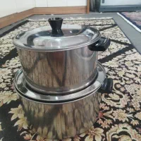 دو عدد قابلمه استیل