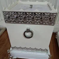سطل زباله و جا دستمال کاغذی
