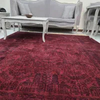 فرش ۶متری۷۰۰شانه طرح بلوچ رنگ روناسی