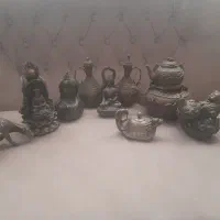 مجسمه قوری کتری برنزی