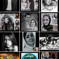 سفارش چهره و انواع تابلو و دیوارنگاری