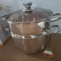 قابلمه و تابه بخارپز استیل