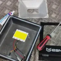 تعمیر لامپ و پروژکتور LED و ساخت چراغ پرنور ویترین