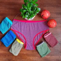 تولیدی لباس زیر برمک (شورت نخی راه راه) قیمت قدیم