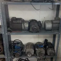 ۲۰ عدد دینام الکتروموتور سیلندر پمپ باد و جک روغنی