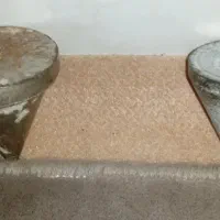 شاقول گنج یابی قدیمی و میخ فولادی قجری