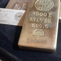 شمش نقره یک کیلویی برند نادیر|جواهرات|تهران, میرداماد|دیوار