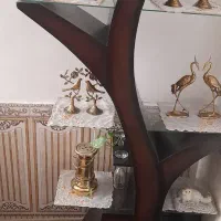 استند چوبی مدل درختی درحد نو
