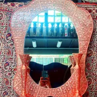 شمعدان و آینه