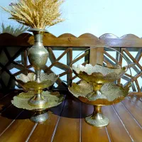 پنج عدد ظرف برنجی هند