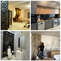 نصاب تخصصی (کل تهران) ماربل شیت کاغذ دیواری پوستر