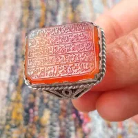 انگشتر کلکسیونی عقیق خط انگشتر|کلکسیون اشیاء عتیقه|تهران, شهرک ولیعصر شمالی|دیوار