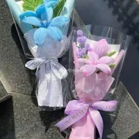 دست گل های جاویدان و پینترستی برای ولنتاین