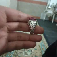 نقره یاقوت زیبا