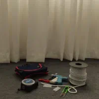 نصب پرده با لوازم|خدمات پیشه و مهارت|بهبهان, |دیوار