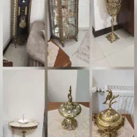 سرویس کامل ویترین و ساعت و میز