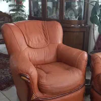 مبل هفت نفره چرم|مبلمان خانگی و میز عسلی|تهران, والفجر|دیوار