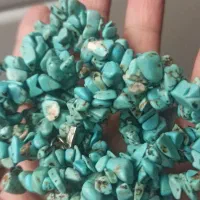 گردنبند 3 رج فیروزه اصل