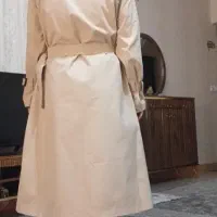 بارونی ۶ یقه با کیفیت جنس کتان زارا ضد آب هستش|لباس|مشکین‌دشت, |دیوار