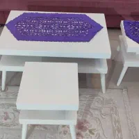 مبل همراه با میز عسلی میز غذاخوری 6نفری 27میلیون|مبلمان خانگی و میز عسلی|مشگین شهر, |دیوار