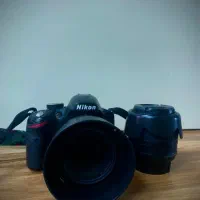دوربین Nikon D3200 lens 50 fix