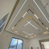 کناف کنافکار اجرای کناف پی وی سی تایل نقاش رنگکار|خدمات پیشه و مهارت|یاسوج, |دیوار