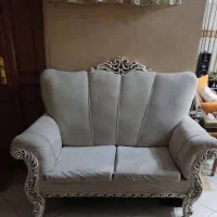 مبل راحتی ۹نفره ۱۰میلیون ومبل استیل۷نفره۸میلیون|مبلمان خانگی و میز عسلی|کرج, گلشهر|دیوار