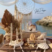 تشریفات ،دیزاین تولد و دکور ساحلی، عروسی، فرمالیته|خدمات پذیرایی، مراسم|کیش, |دیوار