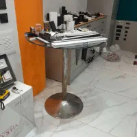 میز شیشه ای گرد