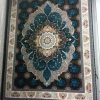 فرش با طراحی آبی ۷۵۰ شانه نو