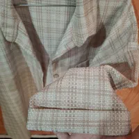 ست مانتو شلوار کرمی و شال کرمی ست لباس|لباس|کرج, کوی بعثت|دیوار