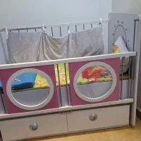 تخت کودک مارک اپادانا|اسباب و اثاث بچه|اهواز, کمپلو جنوبی|دیوار