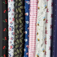 فروش پارچه ساتن ال ایکس طرحدار و ساده