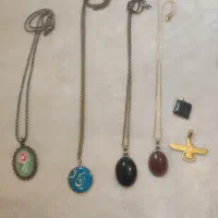 گردنبند پا بند گوشواره دستبند انگشتر اکسسوری