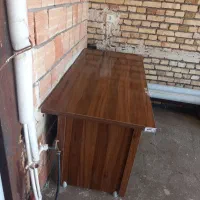 میز مدیریت شش عدد صندلی یک جلو میزی وصندلی گردون