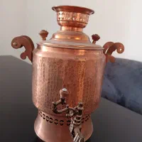 سماور مسی گازی نو استفاده نشده|سماور، چای‌ساز، قهوه‌ساز|تهران, آسمان|دیوار