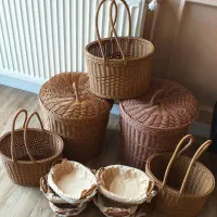 انواع سبدهای مدل حصیری