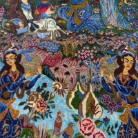 قالیچه بزم خیام